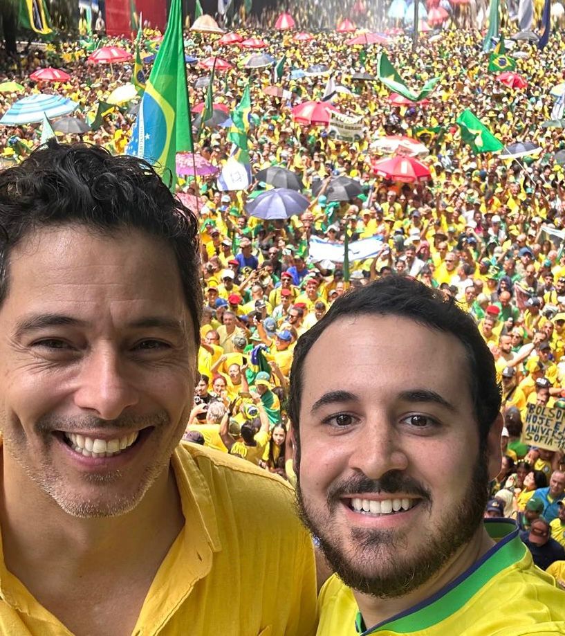 Pré-candidatura de Lucas Sanches a prefeito recebe apoio do presidente da Alesp, André do Prado, e do deputado federal Marcio Alvino